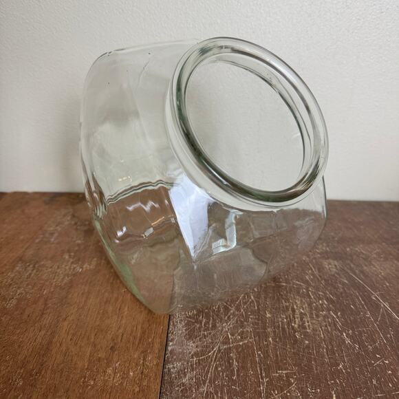 Vintage Pressed Glass General Store Candy Jar Counter Display‎ Container - Picture 2 of 8